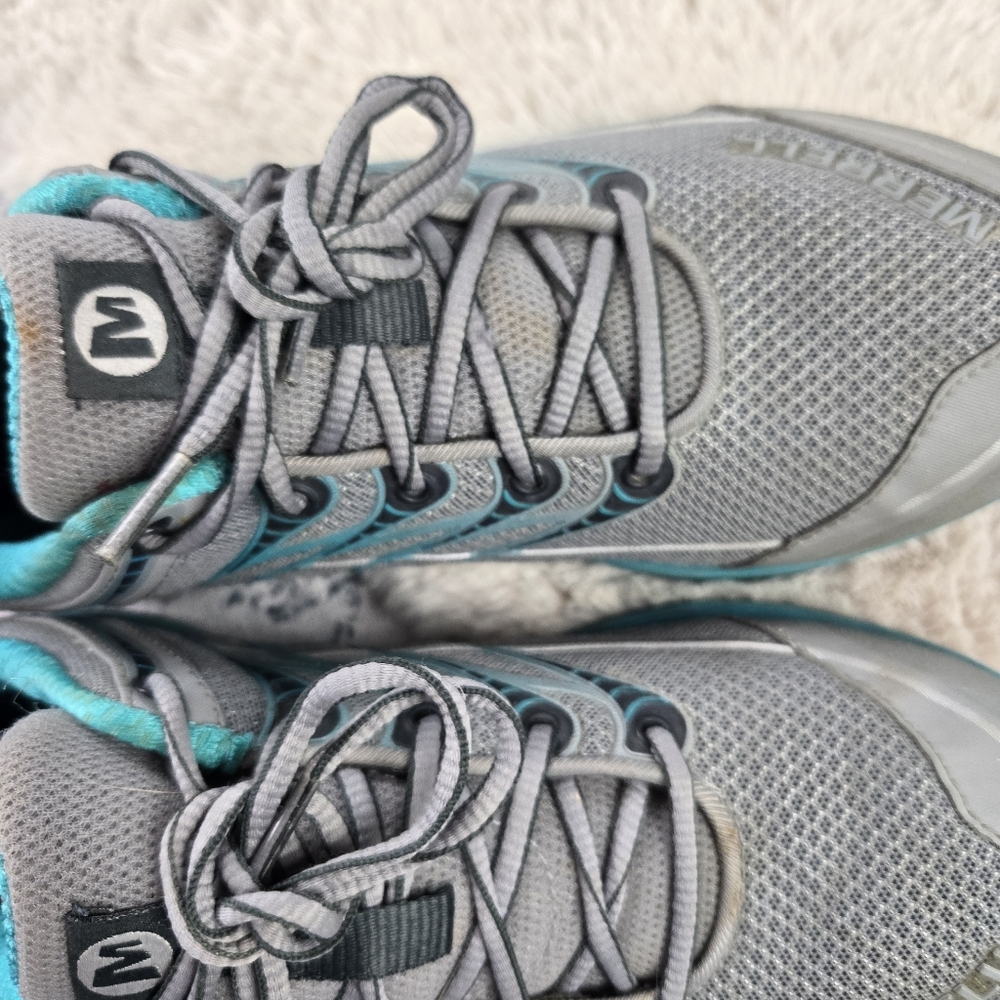 Merrell Women Mix Master Glide Running Shoes J56352 Gray and Blue Women US 9 - Picture 8 of 13